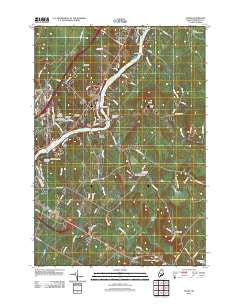 Veazie Maine Historical topographic map, 1:24000 scale, 7.5 X 7.5 Minute, Year 2011