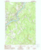 Veazie Maine Historical topographic map, 1:24000 scale, 7.5 X 7.5 Minute, Year 1988