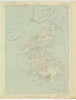 Vinalhaven Maine Historical topographic map, 1:62500 scale, 15 X 15 Minute, Year 1944