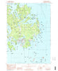 Vinalhaven Maine Historical topographic map, 1:24000 scale, 7.5 X 7.5 Minute, Year 1982