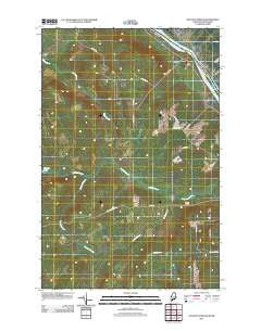 Violette Stream Maine Historical topographic map, 1:24000 scale, 7.5 X 7.5 Minute, Year 2011