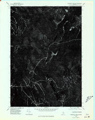 Wabassus Lake SE Maine Historical topographic map, 1:24000 scale, 7.5 X 7.5 Minute, Year 1975