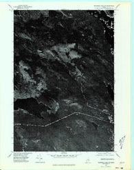 Wabassus Lake SW Maine Historical topographic map, 1:24000 scale, 7.5 X 7.5 Minute, Year 1975