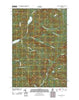 Wadleigh Pond Maine Historical topographic map, 1:24000 scale, 7.5 X 7.5 Minute, Year 2011
