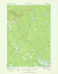 Waite Maine Historical topographic map, 1:62500 scale, 15 X 15 Minute, Year 1940