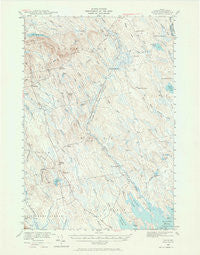 Waite Maine Historical topographic map, 1:62500 scale, 15 X 15 Minute, Year 1940
