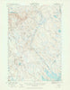Waite Maine Historical topographic map, 1:62500 scale, 15 X 15 Minute, Year 1940