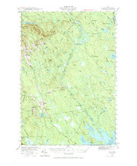 Waite Maine Historical topographic map, 1:62500 scale, 15 X 15 Minute, Year 1940