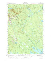 Waite Maine Historical topographic map, 1:62500 scale, 15 X 15 Minute, Year 1940