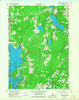 Waldoboro East Maine Historical topographic map, 1:24000 scale, 7.5 X 7.5 Minute, Year 1965