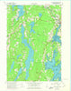 Waldoboro West Maine Historical topographic map, 1:24000 scale, 7.5 X 7.5 Minute, Year 1965
