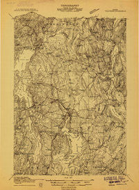 Waldoboro Maine Historical topographic map, 1:48000 scale, 15 X 15 Minute, Year 1913