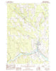 Washburn Maine Historical topographic map, 1:24000 scale, 7.5 X 7.5 Minute, Year 1984