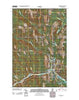 Washburn Maine Historical topographic map, 1:24000 scale, 7.5 X 7.5 Minute, Year 2011