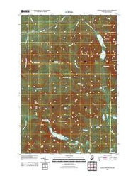 Wassataquoik Lake Maine Historical topographic map, 1:24000 scale, 7.5 X 7.5 Minute, Year 2011