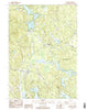 Waterboro Maine Historical topographic map, 1:24000 scale, 7.5 X 7.5 Minute, Year 1983