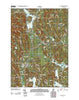 Waterboro Maine Historical topographic map, 1:24000 scale, 7.5 X 7.5 Minute, Year 2011