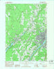 Waterville Maine Historical topographic map, 1:24000 scale, 7.5 X 7.5 Minute, Year 1982
