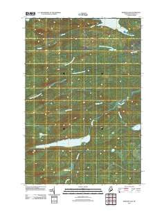 Webster Lake Maine Historical topographic map, 1:24000 scale, 7.5 X 7.5 Minute, Year 2011