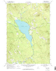 Weld Maine Historical topographic map, 1:24000 scale, 7.5 X 7.5 Minute, Year 1968