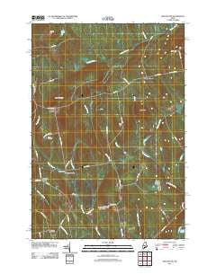 Wellington Maine Historical topographic map, 1:24000 scale, 7.5 X 7.5 Minute, Year 2011