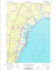 Wells Maine Historical topographic map, 1:24000 scale, 7.5 X 7.5 Minute, Year 1956