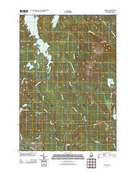Wesley Maine Historical topographic map, 1:24000 scale, 7.5 X 7.5 Minute, Year 2011