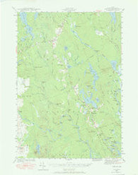 Wesley Maine Historical topographic map, 1:62500 scale, 15 X 15 Minute, Year 1941