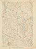 Wesley Maine Historical topographic map, 1:62500 scale, 15 X 15 Minute, Year 1943