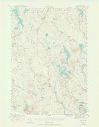 Wesley Maine Historical topographic map, 1:62500 scale, 15 X 15 Minute, Year 1941