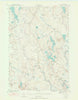 Wesley Maine Historical topographic map, 1:62500 scale, 15 X 15 Minute, Year 1941