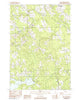 West Corinth Maine Historical topographic map, 1:24000 scale, 7.5 X 7.5 Minute, Year 1981