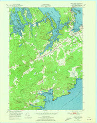 West Lubec Maine Historical topographic map, 1:24000 scale, 7.5 X 7.5 Minute, Year 1949