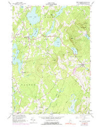 West Rockport Maine Historical topographic map, 1:24000 scale, 7.5 X 7.5 Minute, Year 1955