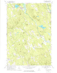 West Sumner Maine Historical topographic map, 1:24000 scale, 7.5 X 7.5 Minute, Year 1967