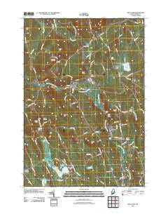 West Paris Maine Historical topographic map, 1:24000 scale, 7.5 X 7.5 Minute, Year 2011