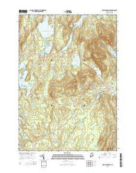 West Rockport Maine Current topographic map, 1:24000 scale, 7.5 X 7.5 Minute, Year 2014