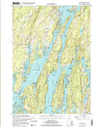 Westport Maine Historical topographic map, 1:24000 scale, 7.5 X 7.5 Minute, Year 2000