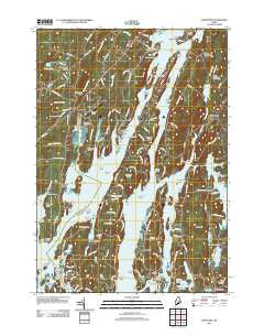 Westport Maine Historical topographic map, 1:24000 scale, 7.5 X 7.5 Minute, Year 2011