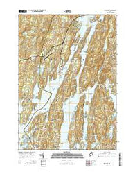 Westport Maine Current topographic map, 1:24000 scale, 7.5 X 7.5 Minute, Year 2014