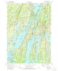 Westport Maine Historical topographic map, 1:24000 scale, 7.5 X 7.5 Minute, Year 1970