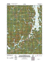 Whiting Maine Historical topographic map, 1:24000 scale, 7.5 X 7.5 Minute, Year 2011