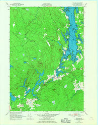 Whiting Maine Historical topographic map, 1:24000 scale, 7.5 X 7.5 Minute, Year 1949