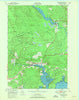 Whitneyville Maine Historical topographic map, 1:24000 scale, 7.5 X 7.5 Minute, Year 1948