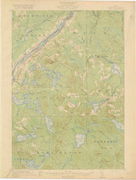 Winn Maine Historical topographic map, 1:62500 scale, 15 X 15 Minute, Year 1920