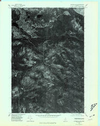 Winterville SW Maine Historical topographic map, 1:24000 scale, 7.5 X 7.5 Minute, Year 1975