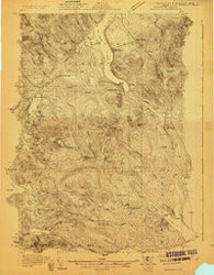 Winterville Maine Historical topographic map, 1:48000 scale, 15 X 15 Minute, Year 1928