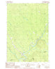 Wytopitlock Maine Historical topographic map, 1:24000 scale, 7.5 X 7.5 Minute, Year 1988