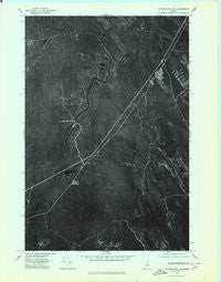 Wytopitlock NW Maine Historical topographic map, 1:24000 scale, 7.5 X 7.5 Minute, Year 1975