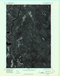 Wytopitlock SE Maine Historical topographic map, 1:24000 scale, 7.5 X 7.5 Minute, Year 1975